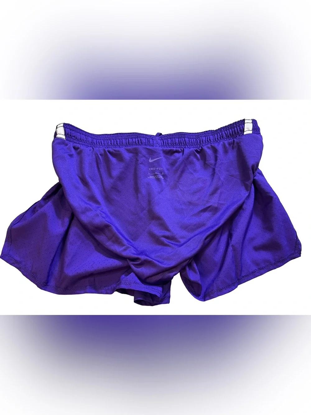 Nike Dri-FIT Men’s Running athletic Shorts lined adjustable Purple‎ Size Large